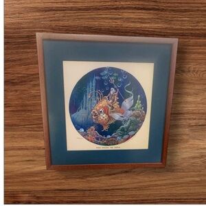 Vtg. Randal Spangler limited edition print 'Once Around the Castle'. 108/950